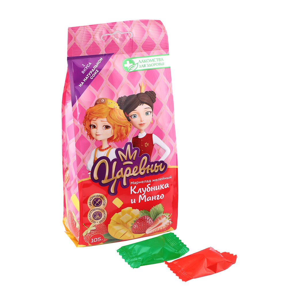 Мармелад желейный "Клубника и Манго"