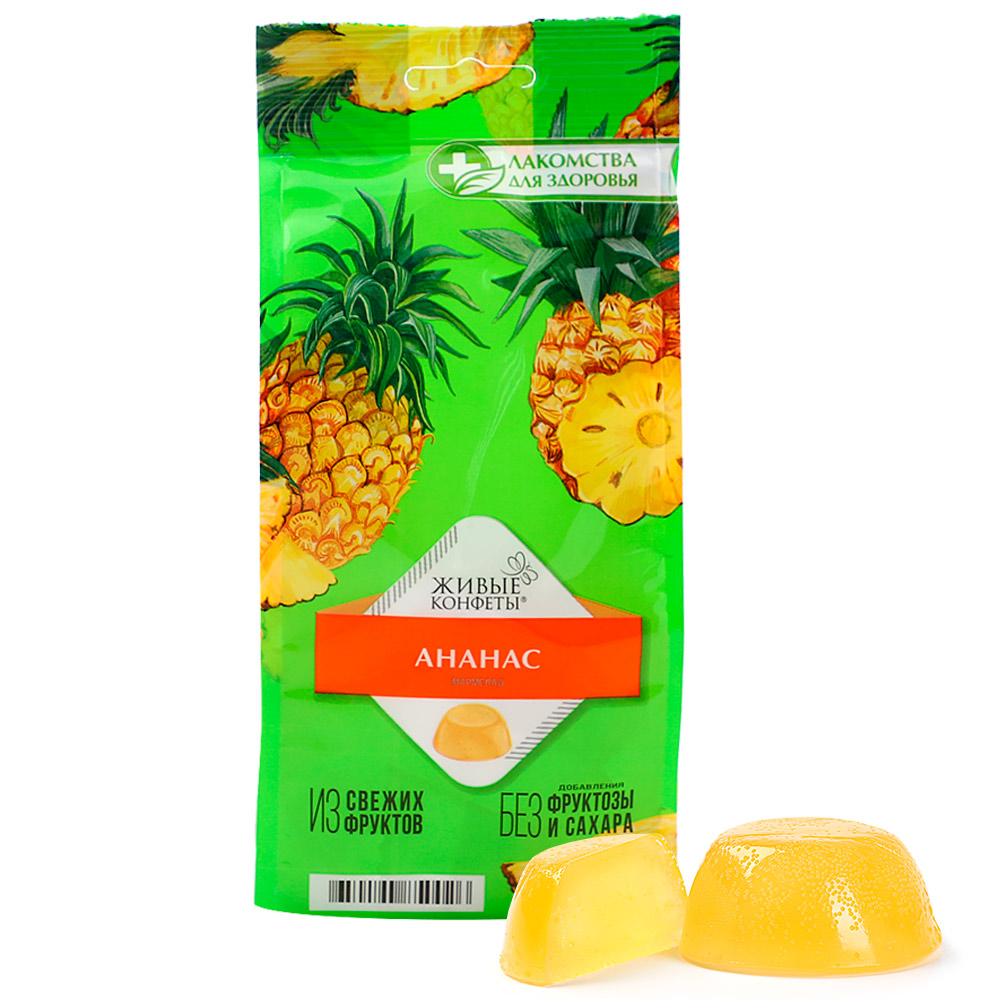 Мармелад желейный с ананасом